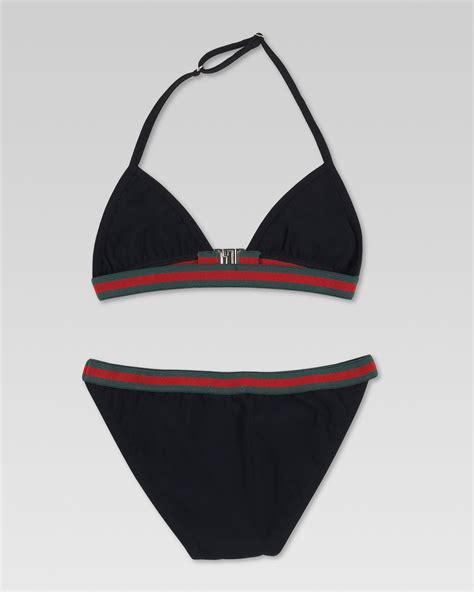 two piece gucci swimsuit large